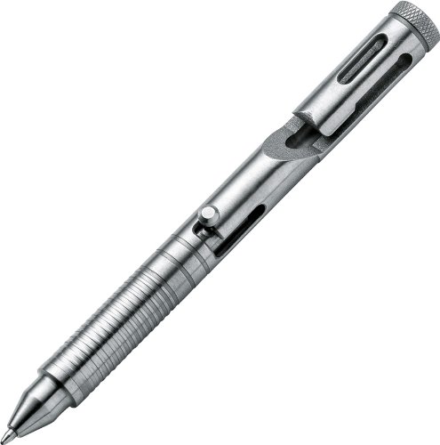 BOKER PLUS Titanium Tactical Pen, Silver