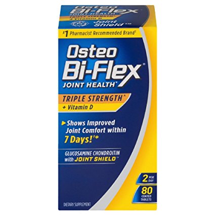 Osteo Bi-Flex Triple Strength   Vitamin D, Coated Tablets 80 ea