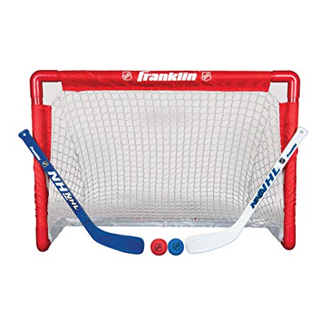 Franklin Sports NHL Street Hockey Goal, Stick and Ball Set