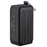 Arespark Outdoor Bluetooth 40 Speaker with 12 Hours Playtime 7W Dual Stereo Bass Radiator IPX4 Waterproof NFC SDTF card Play Black