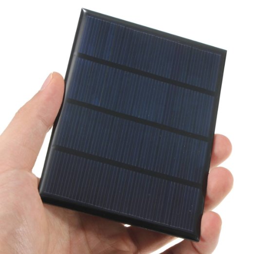 CAMTOA 15 Watt 12 Volt 15w 12v Polycrystalline Mini Solar Panel Module Solar System Solar Epoxy Charger DIY for Home Lighting