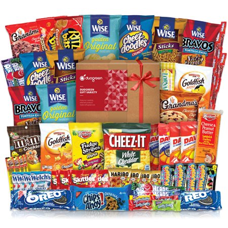 Snack Gift Party Bundle Care Package 60 Count