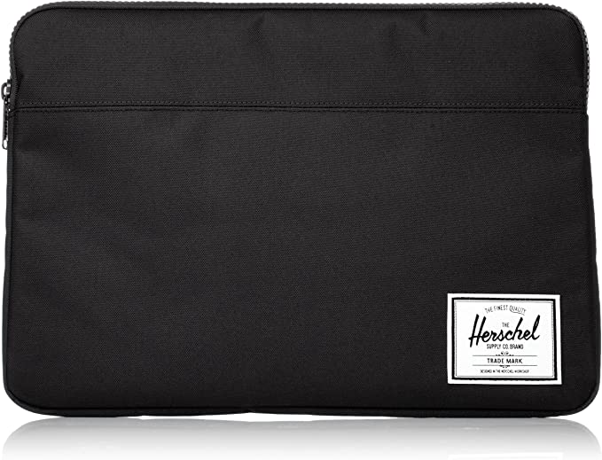 Herschel Supply Co. Unisex-Adult's Anchor Sleeve for 15 inch MacBook, Black, One Size