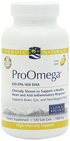 Nordic Naturals - ProOmegaÂ® Lemon 120 gels (Pack of 1)