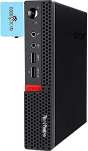 Lenovo ThinkCentre M625q Mini Desktop Computer (AMD E2-9000e 2-Core, 32GB RAM, 512GB PCIe SSD, Keyboard & Mouse, Integrated Graphics, 3 USB, 2 Display Port, Win 10 Home) w/DKZ Hub USB Port Expander