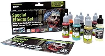 Acrylicos Vallejo"Game Color" Special Effects Set