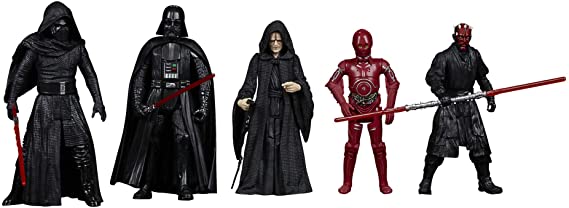 Star Wars Celebrate The Saga Toys Sith Action Figure Set 5-Pack, 3.75-Inch-Scale Collectible Figures, Toys for Kids Ages 4 and Up