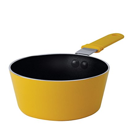 Ecolution Kitchen Extras 0.3-Quart Saucepan, Mini, Yellow