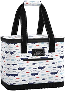 SCOUT The Stiff One Cooler Bag, Insulated Soft Cooler Bag, Leak Proof Large Picnic or Beach Cooler with Hard Bottom (Multiple Patterns Available)