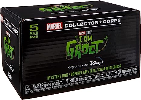 Funko Marvel Collector Corps Subscription Box, I Am Groot Disney  Theme, L