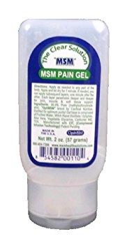 Purified OptiMSM in Odor-Free Quick Absorbing Gel (2 oz) Travel Size