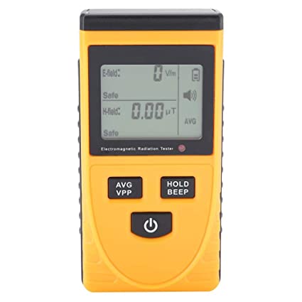 Radiation Tester,Electromagnetic Radiation Detector,EMF Tester GM3120,Sound and Light Alarm,Data Locking,Radiation Assessment,Large and Clear LCD Display Screen,Compact Size