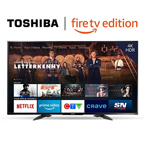 Toshiba 55-inch 4K Ultra HD Smart LED TV with HDR - Fire TV Edition