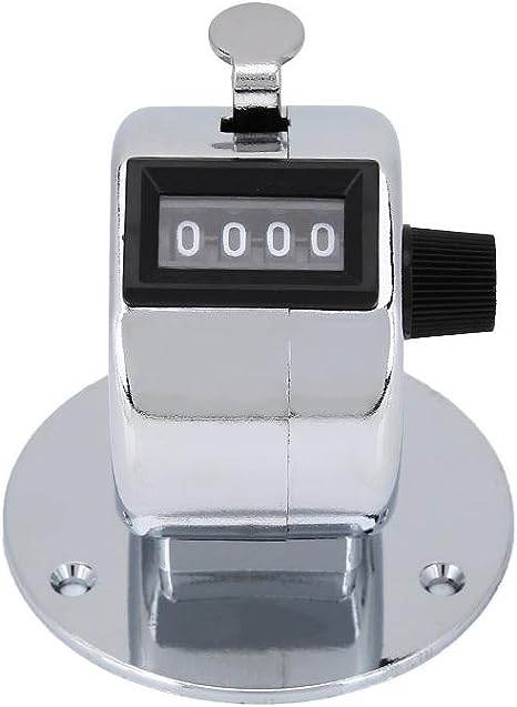 Bnineteenteam Hand Tally Counter - 4 Digit Tally Counter Palm Click Counter for Sport/Stadium/Instructor and Other Event