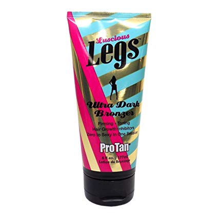 PRO TAN LUSCIOUS LEGS BRONZER 177ML TUBE CREAM LOTION FOR SUNBED USE