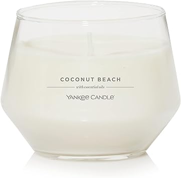 Yankee Candle Studio Medium Candle, Coconut Beach, 10 oz