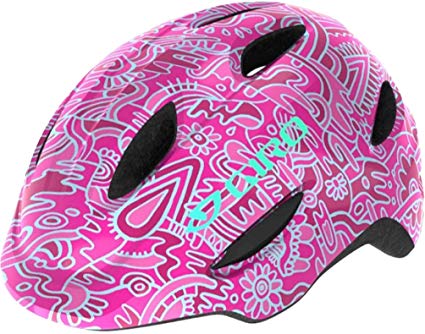 Giro Scamp MIPS Helmet - Kids' Pink Flower Land, XS