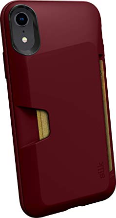 Silk iPhone XR Wallet Case - Wallet Slayer Vol. 1 [Slim Protective Vault Grip Credit Card Cover] - Red Rover Red Rover