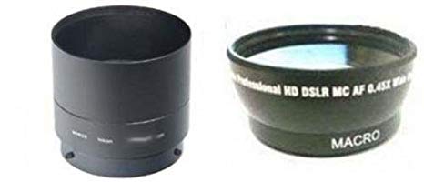 Wide Lens   Tube Adapter Bundle for Nikon CoolPix L840 Digital Camera