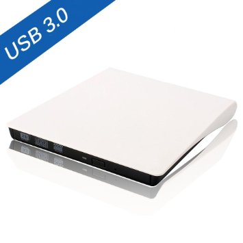 New Version External DVD Drive External CD Drive Bengoo External Slot USB 30 Superdrive slim DVD VCD CD RW Drive External CD Drive for Apple Macbook Pro Air iMac