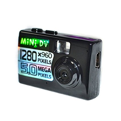 Camera Recorder Camcorder Webcam DVR (Black) 5mp Hd Smallest Mini Dv Spy Hidden Digital