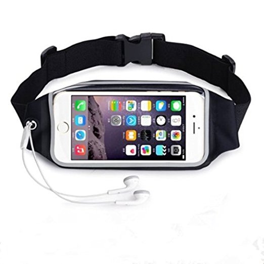 IFLYING Outdoor Running Belt Waist Pack Bag with Touchscreen Sweatproof Pocket Bag Pouch for Cellphone