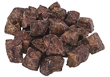 Bison Cubes, 5 oz: Bison Dog Treats - Bison Cubes Dog Treats - Grain Free Dog Treats - Healthy Dog Treats - Bison Lung Dog Treats - Lung Treats for Dogs