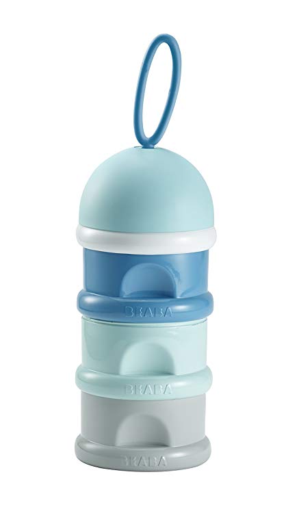 BEABA Container for Formula Milk Doses/Snacks (Blue)