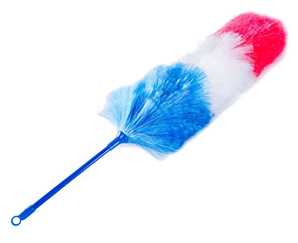 Kitchen   Home Large 27" Inch Static Duster - Electrostatic Feather Duster attracts dust like a magnet! - Patriot