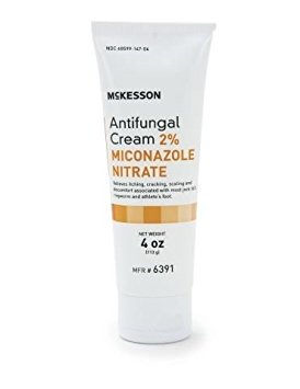 McKesson Antifungal Cream 2% Miconazole Nitrate Cream 4oz Tube (Each), # 6391 (Formerly REPARA Antifungal Cream)