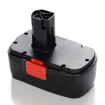 Masione 192V 2000mAh Black Ni-CD Replacement Power Tools Battery for Craftsman DieHard C3 11375 130279005