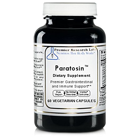 Paratosin TM, 60 Capsules, Vegan Product - G.I. Tract Botanical Formula for Comprehensive Gastrointestinal and Immune Support