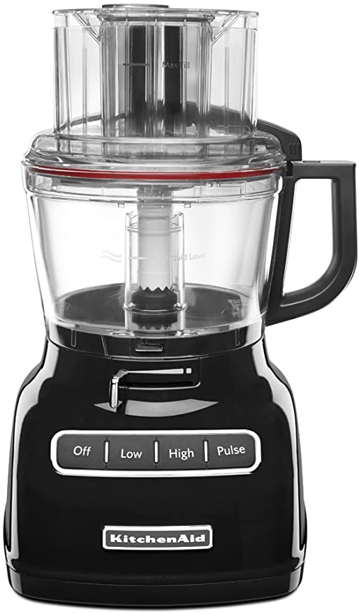 KitchenAid KFP0933OB 9-Cup Food Processor with Exact Slice System - Onyx Black