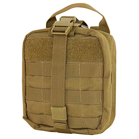WOLF TACTICAL Rip-Away EMT Pouch - MOLLE First Aid Medical Supply Bag- Premium Military Style Utility Pouch with YKK Zippers - IFAK Emergency Paramedic Outdoor Survival (Bag Only)
