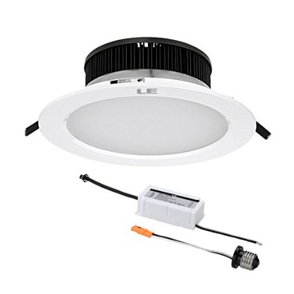 LE 18W Dimmable 6-Inch LED Retrofit Recessed Lighting 100W Incandescent 36W Fluorescent Bulbs Equivalent E26 Base 1100lm Warm White 3000K Recessed Ceiling Lights Recessed Lights LED Downlight