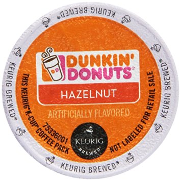 Dunkin' Donuts Coffee for K-Cup Pods, Hazelnut, 60 Count