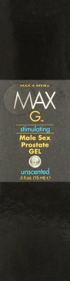Classic Erotica Max G Stimulating Male Sex Prostate Gel, .5 Fluid Ounce