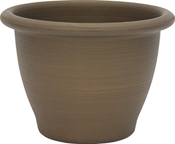 Dynamic Design TN0912AB Toscana 9-Inch Snap-Fit Poly Planter, Antique Bronze