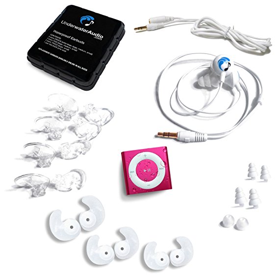 Underwater Audio Swimbuds SPORT and Waterproof iPod Bundle