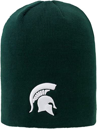 Top of the World Cuffless 2-Sided Beanie Hat - NCAA EZ DOZIT Knit Skull Cap