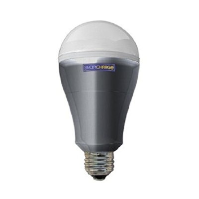 SmartCharge LED Light Bulb, 350 Lumens, Bright white 5000K