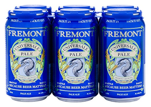 Fremont Brewing Universale Pale Ale, 6 pk, 12 oz Cans, 5.6% ABV