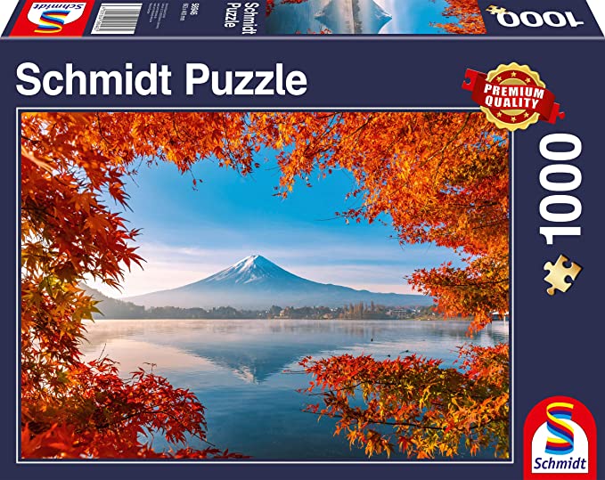 Schmidt Fuji in Autumn Jigsaw Puzzle (1000pc)