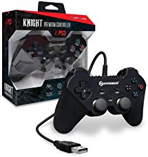 Hyperkin "Knight" Premium Controller for PS3/ PC/ Mac (Black)