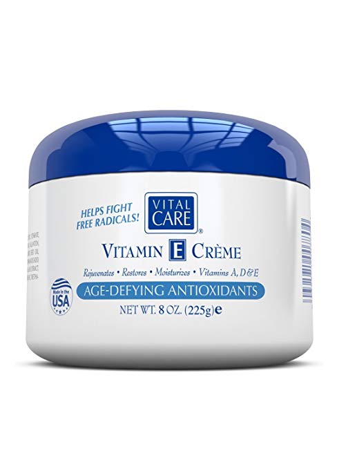 Vital Care Vitamin E Creme Age Defying Antioxidants 8 Oz. (2 Pack)