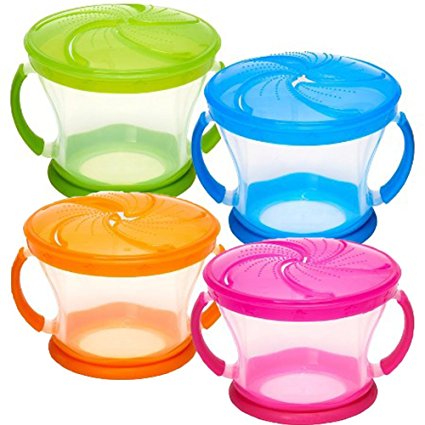 Munchkin Snack Catcher, 9 Ounce, 4-Count