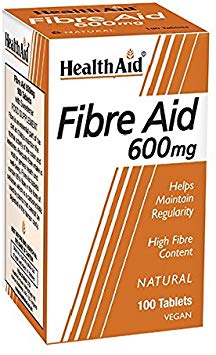 HealthAid Fibre Aid 600mg - 100 Vegan Tablets