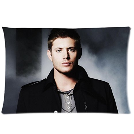 supernatural Dean Winchester Custom Pillowcase Pillow Sham Queen Size Pillow Cushion Case Cover Two Sides Printed 20x26 Inches