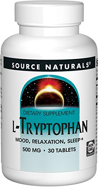 Source Naturals: L-Tryptophan, 500 mg 30 tabs