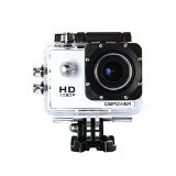 DBPOWER Waterproof Action Camera 12MP 1080P HD with 2 Batteries and Free Accessories KitWhite